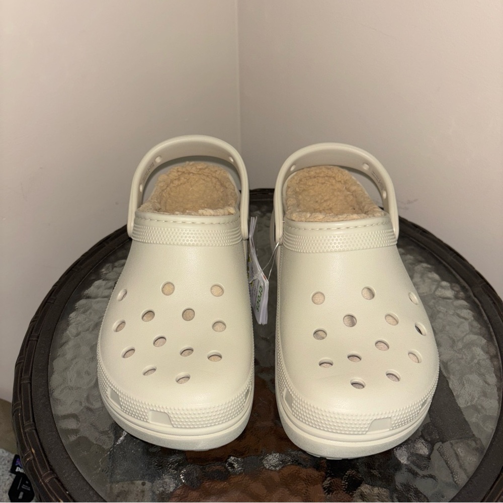 CROCS Women's platform lined